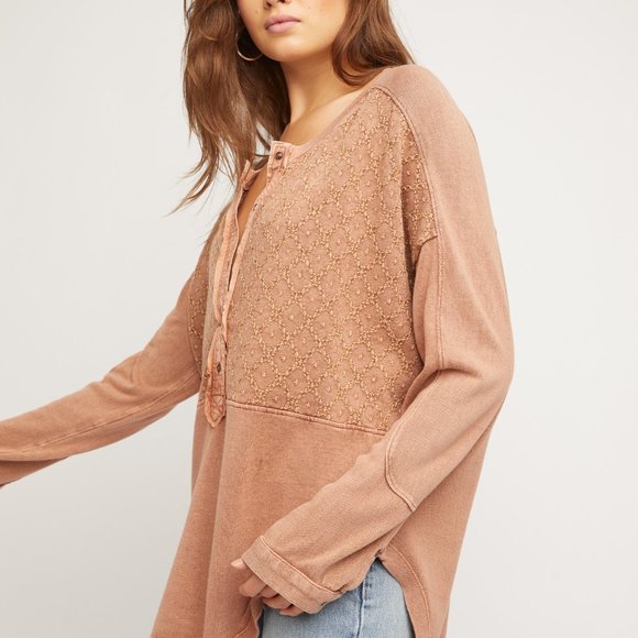NWT Free People Spirit Tee - Picture 2 of 10